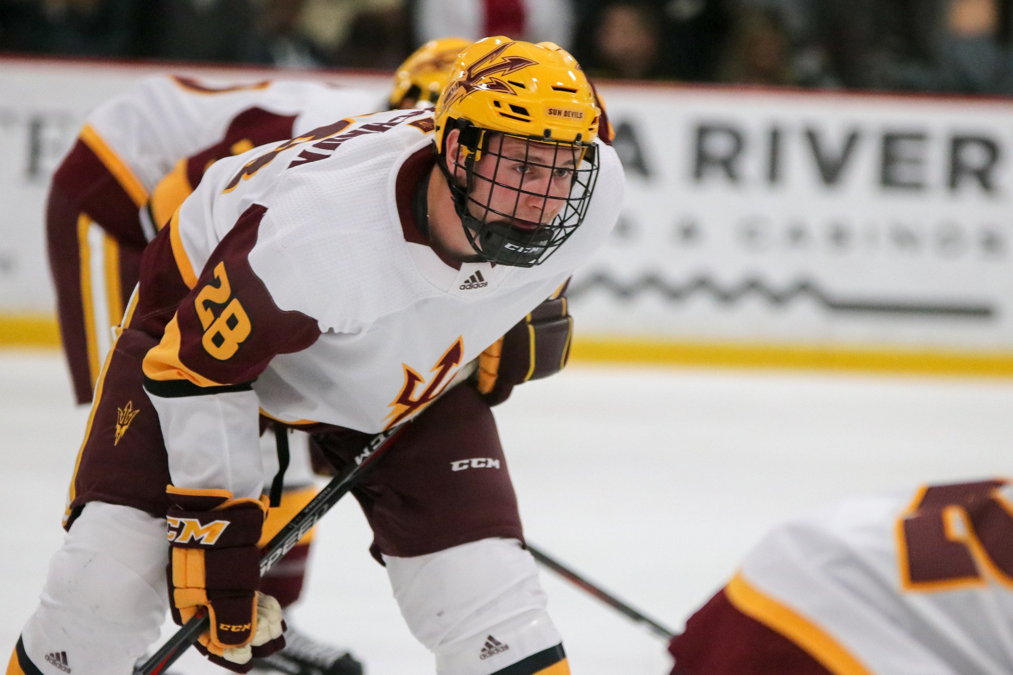 ASU Men's Hockey Physical fourth line injecting energy, confidence