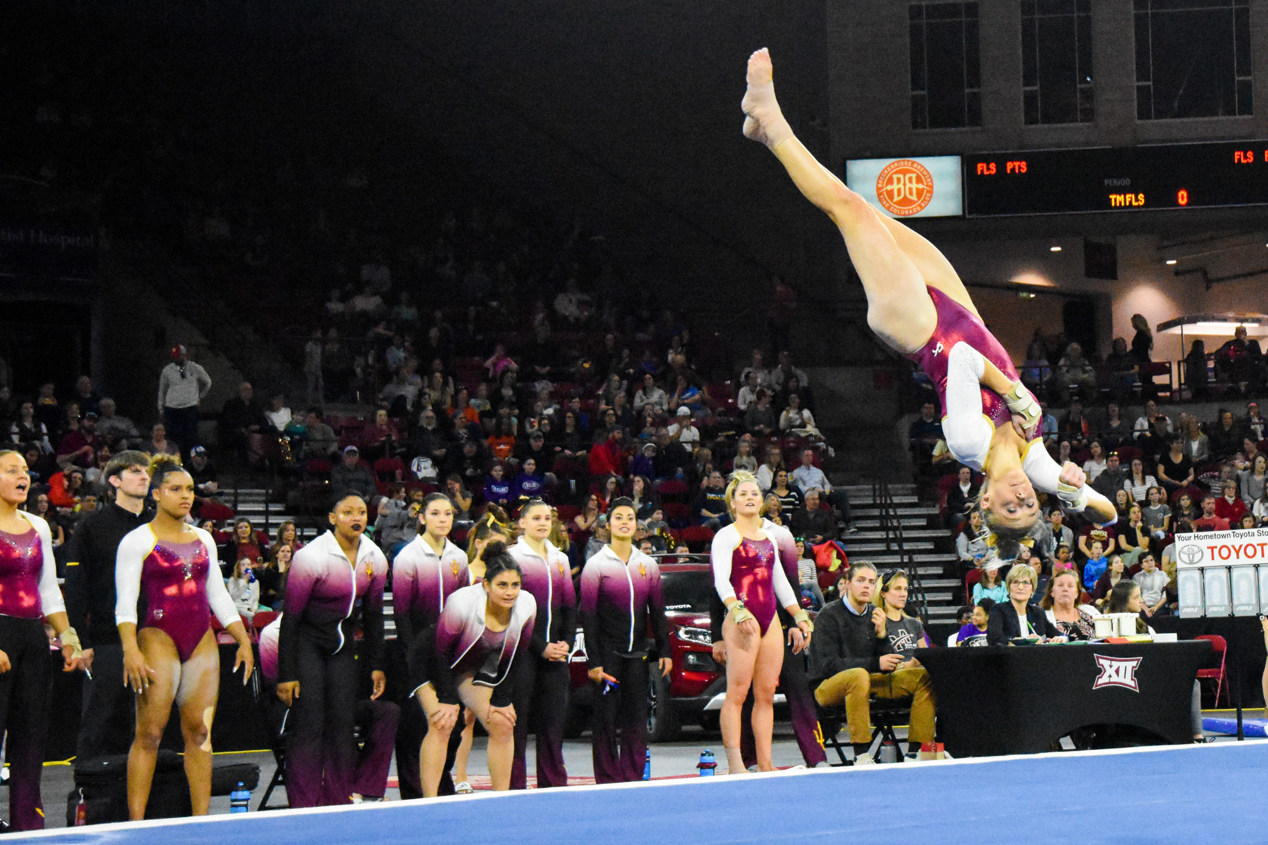 ASU Gymnastics GALLERY ASU Women's Gymnastics at Denver Cronkite Sports