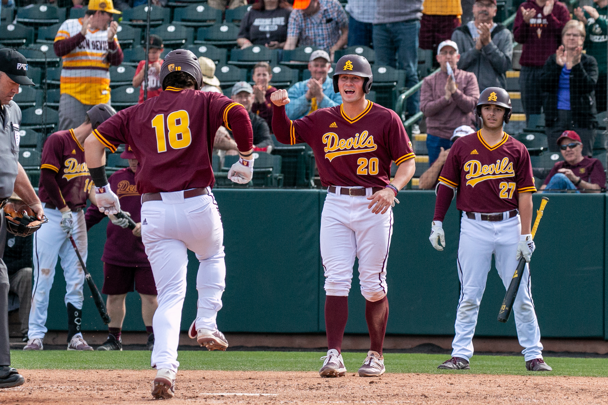 ASU Baseball No. 13 Sun Devils complete sweep over Boston College after an 84 win Cronkite