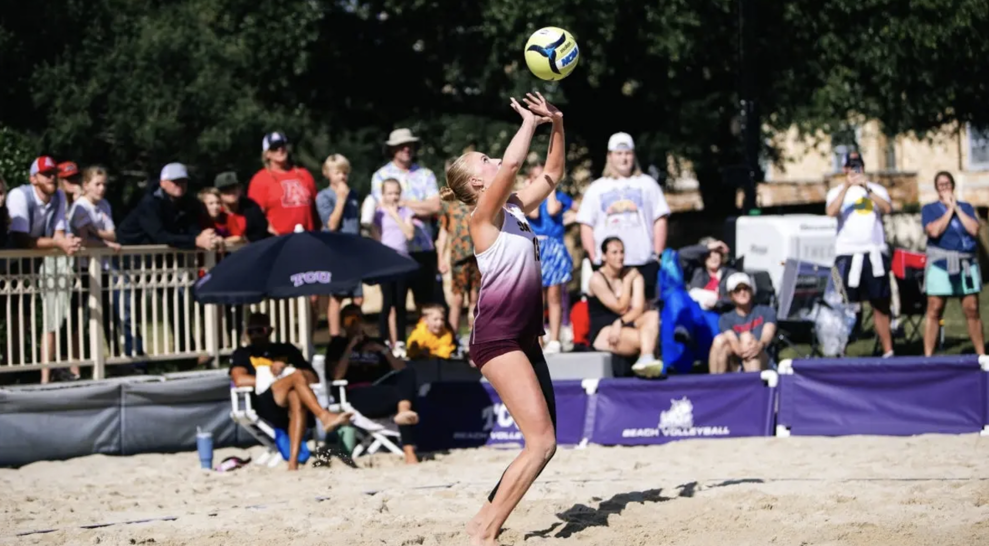 Sandevils Sand Devils split first two matches of Big 12 Championships - Cronkite ...